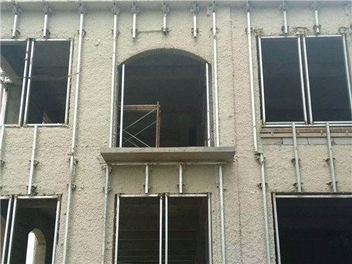 超细无机纤维喷涂