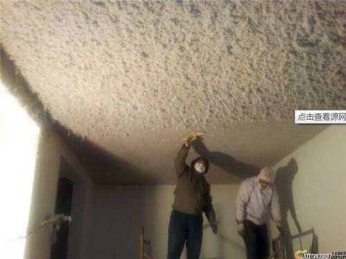 超细无机纤维喷涂